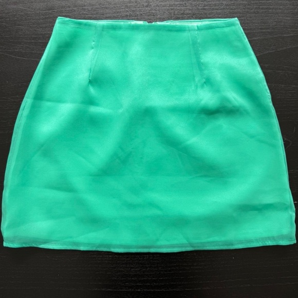 Peppermayo hazel mini skirt - Jade Green - Picture 1 of 6